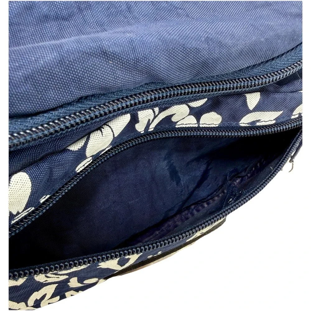 Surfware Hawaiian Classics Fanny Pack Navy Floral Waist Bag Hip Pack Hawaii Vibe